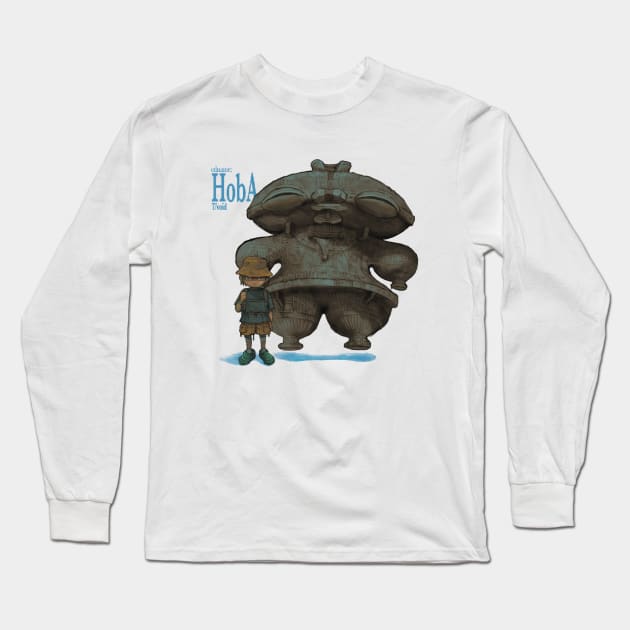 HobA Long Sleeve T-Shirt by Plastiboo